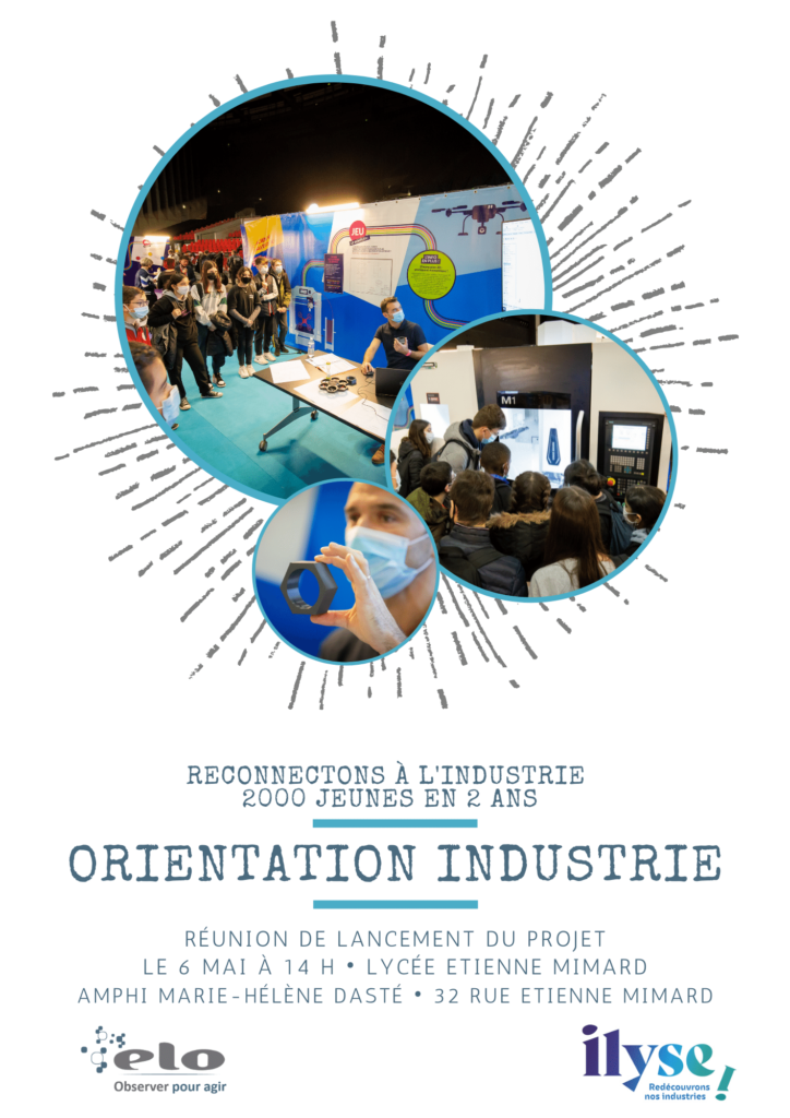 réunion de lancement du projet orientation industrie le 6 mai au lycée etienne mimard